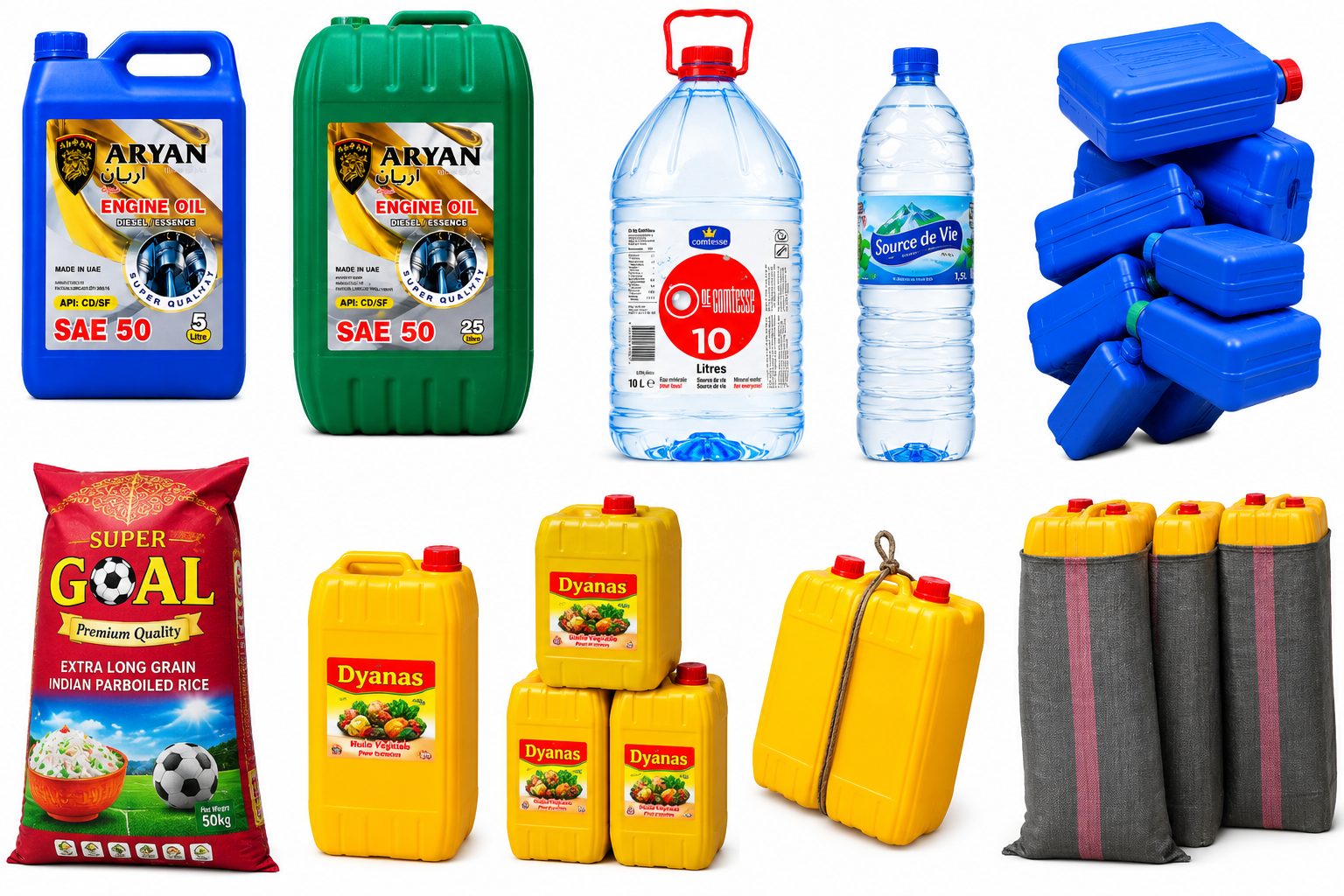 Ensemble des produits officiels Beraka Company